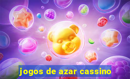 jogos de azar cassino