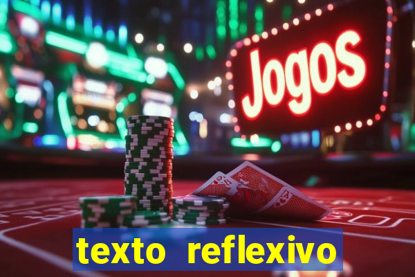 texto reflexivo sobre plantar e colher