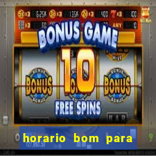 horario bom para ganhar no fortune tiger