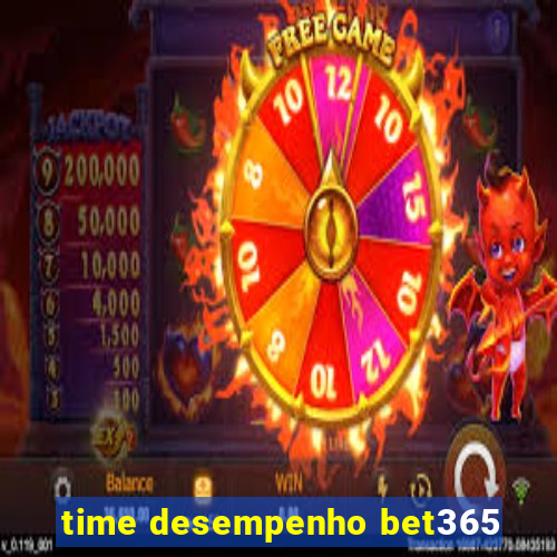 time desempenho bet365