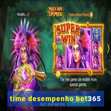 time desempenho bet365