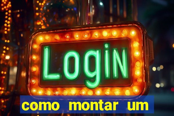 como montar um site de apostas