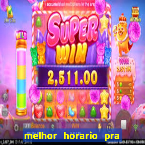 melhor horario pra jogar na blaze