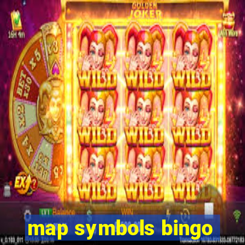 map symbols bingo