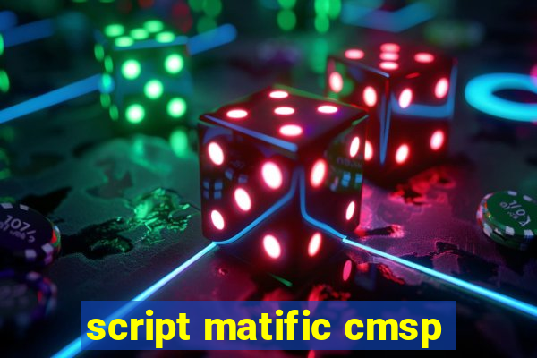 script matific cmsp