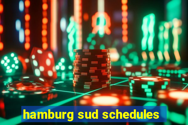 hamburg sud schedules