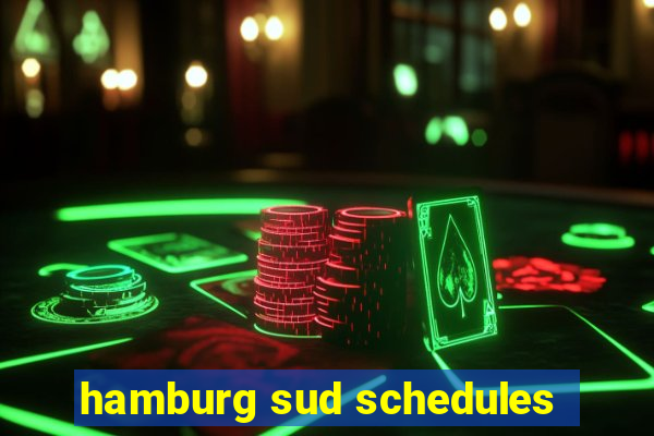 hamburg sud schedules