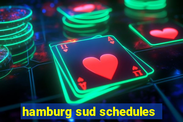 hamburg sud schedules