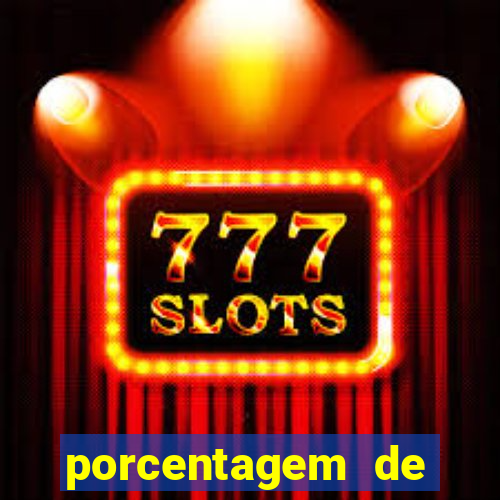 porcentagem de jogos slot