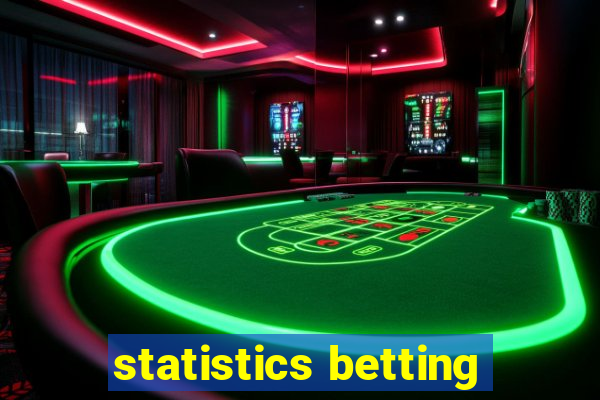 statistics betting