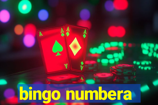 bingo numbera