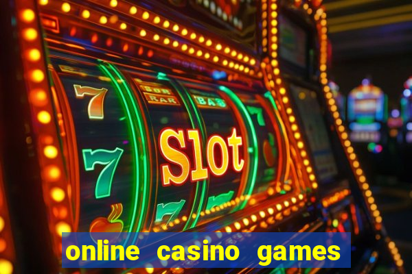 online casino games for real cash