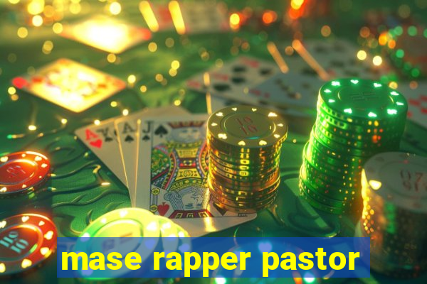 mase rapper pastor