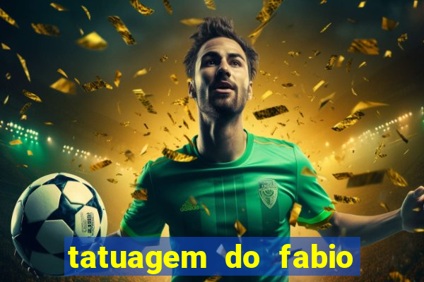 tatuagem do fabio goleiro do cruzeiro