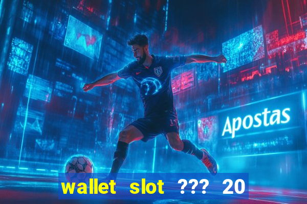 wallet slot ??? 20 ??? 100