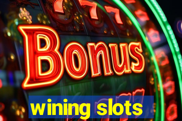 wining slots