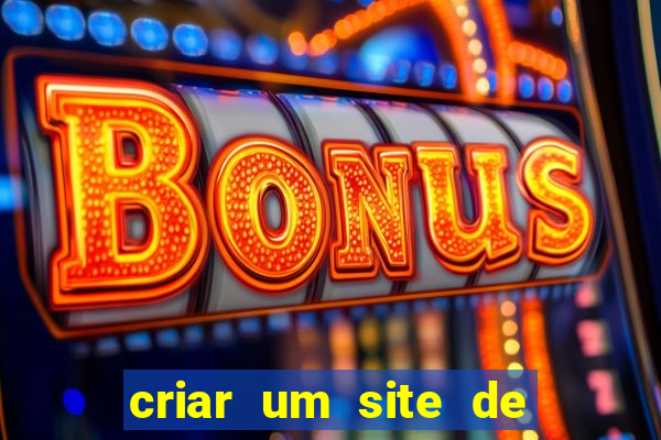 criar um site de jogos agora