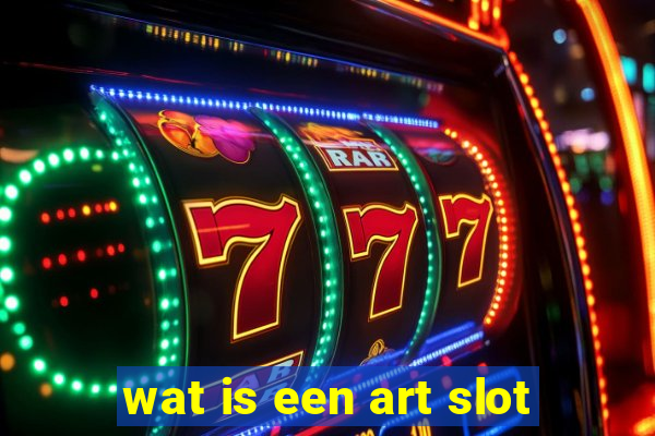 wat is een art slot