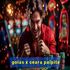 goias x ceara palpite