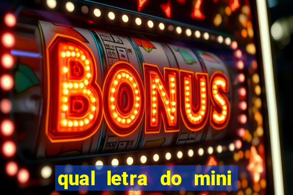 qual letra do mini dolar hoje