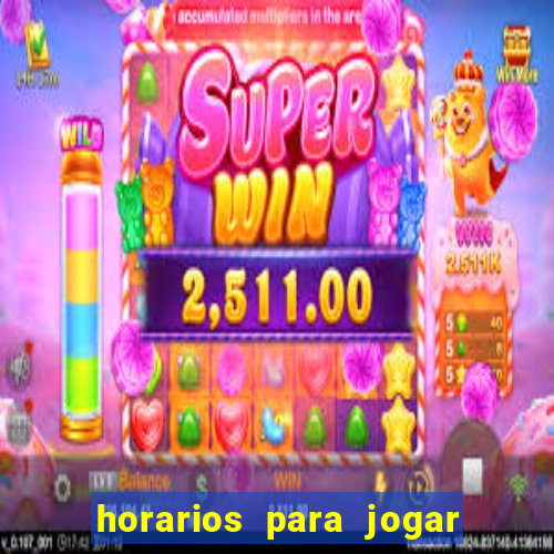 horarios para jogar fortune ox