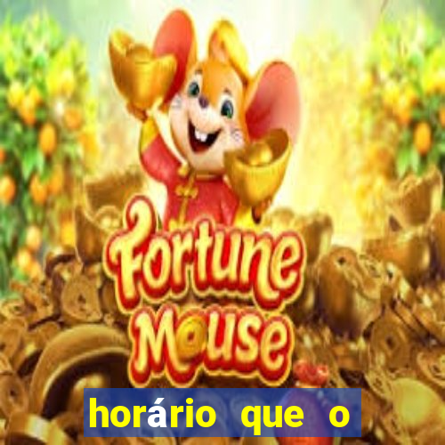 horário que o rabbit paga