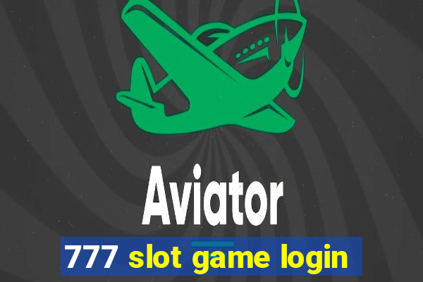 777 slot game login