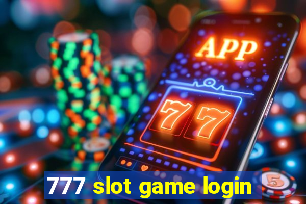 777 slot game login