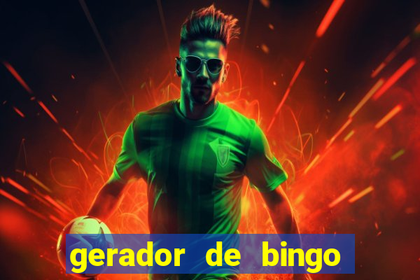 gerador de bingo de palavras