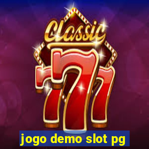 jogo demo slot pg