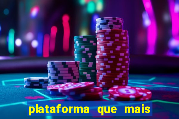 plataforma que mais paga casino