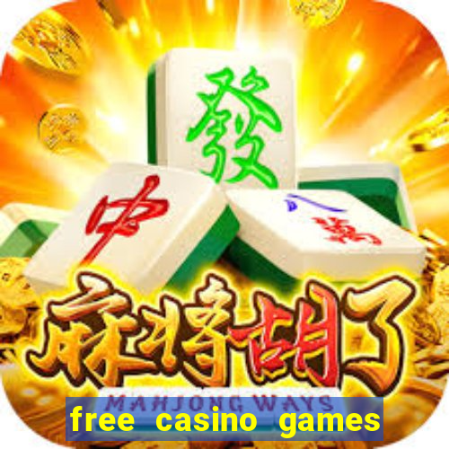 free casino games slots machines