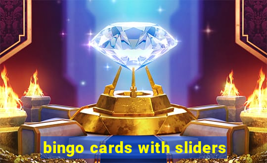 bingo cards with sliders