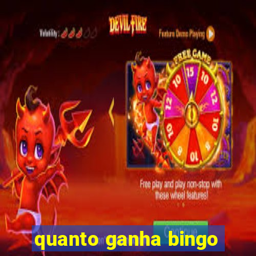 quanto ganha bingo