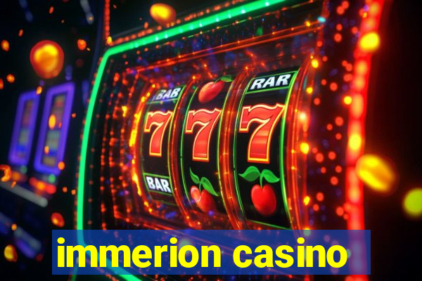 immerion casino