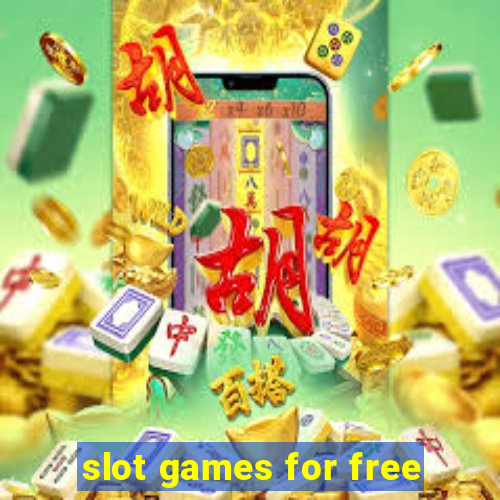 slot games for free