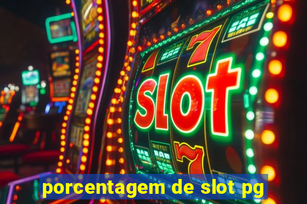 porcentagem de slot pg