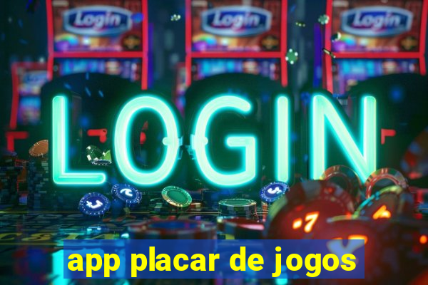 app placar de jogos