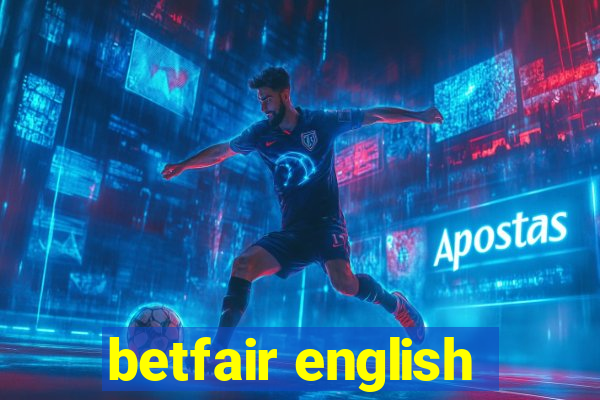 betfair english