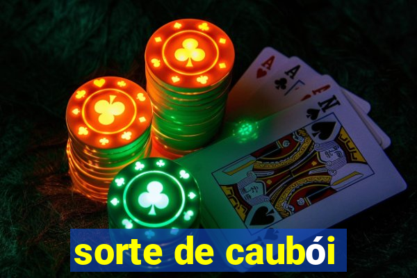 sorte de caubói