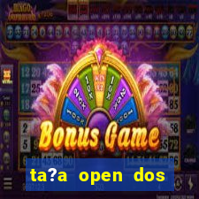 ta?a open dos estados unidos