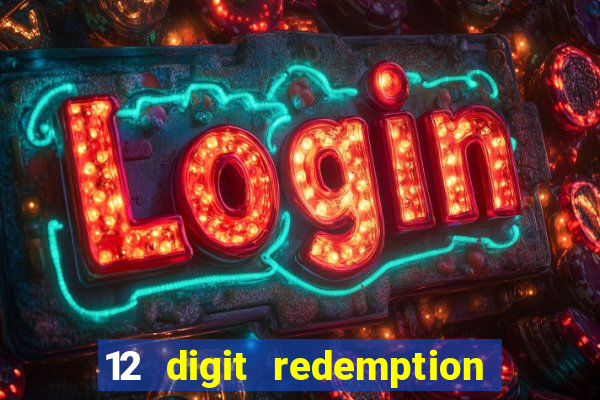 12 digit redemption code for golden hearts casino