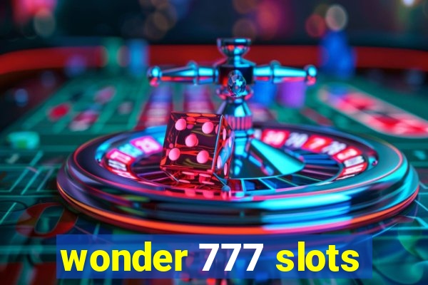 wonder 777 slots