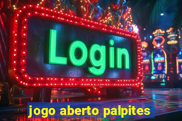 jogo aberto palpites