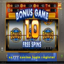 ss777 casino login register