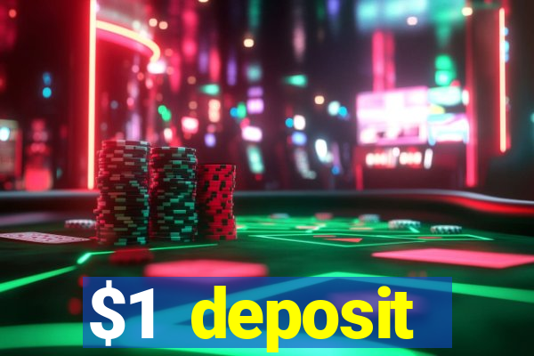 $1 deposit microgaming casino