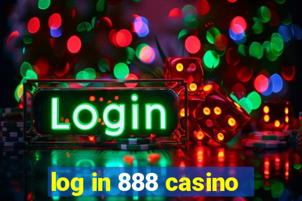 log in 888 casino