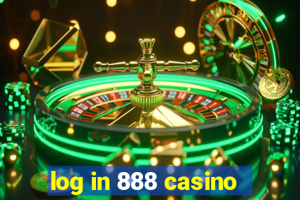 log in 888 casino