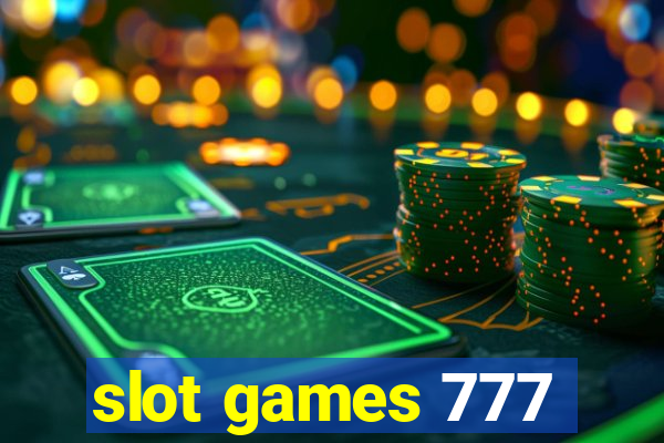 slot games 777