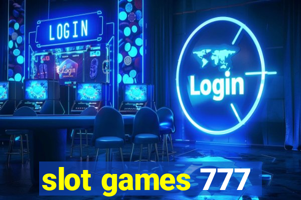 slot games 777